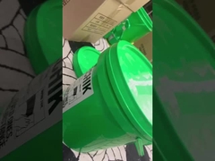 Экран печатая белые пластиковые ведра 5 галлонов с крышкой