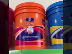 5 галлонов 20L круглый пластиковый ведро материал PP на заказ логотип