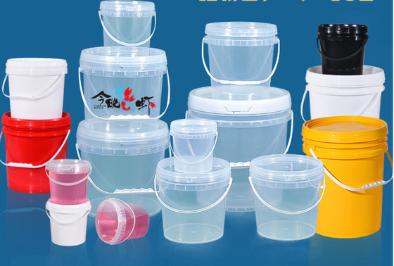 Customized Transparent Plastic Bucket Смотрите подробности и прозрачный материал
