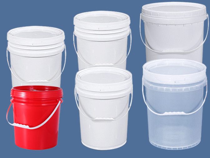 Складка тяжелой белой промышленной смазки 20 л. Вьюк с PP/HDPE