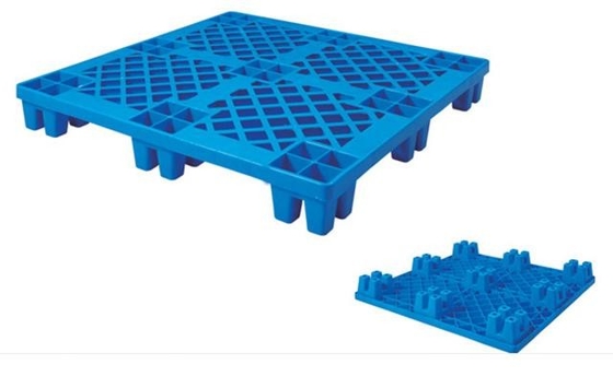 Пол паллета грузоподъемника Stackable пластиковый прокладывает 9 ног выполненных на заказ