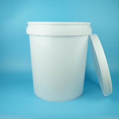 Пластиковый барабан PP HDPE 25 кг с крышкой и ручкой