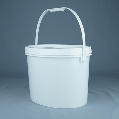 Ориентированное на заказчика овальное пластиковое ведро PP/HDPE с IML или термальным печатанием передачи или экрана