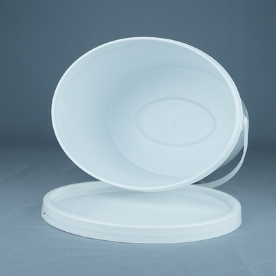 Ориентированное на заказчика овальное пластиковое ведро PP/HDPE с IML или термальным печатанием передачи или экрана