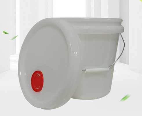 PP/HDPE материал химический ведро с крышкой и теплопередающей печати