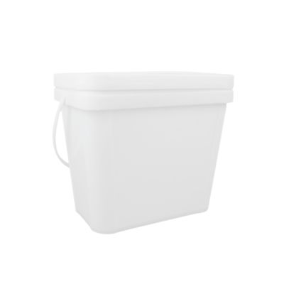 Квадратное пластиковое ведро PP для краски, 100% сырье, квадратное