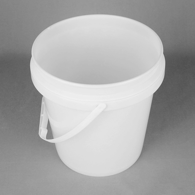 Белая пластиковая ведра для хранения пищи из PP/HDPE