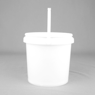 Бесплатное сборка настраиваемого логотипа Пластиковая еда ведро PP/HDPE материал