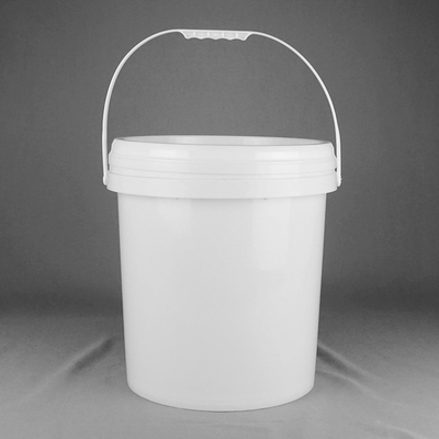 Ведро 5 галлонов 20 Ltr белое с крышкой