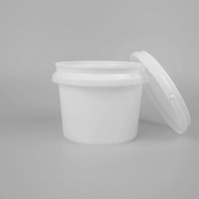 Экран печатая круглое пластиковое ведро 1200ml для красок щеток игрушек