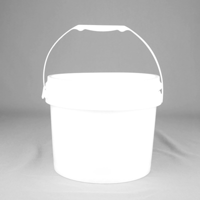 ведро еды 5L PP/HDPE пластиковое с ручкой