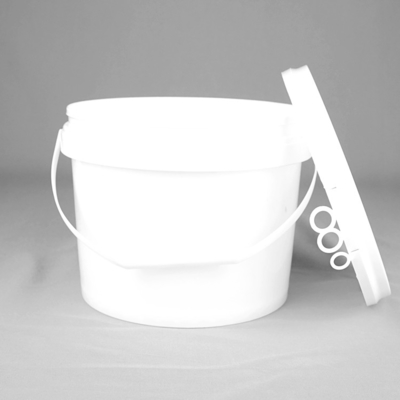 ведро еды 5L PP/HDPE пластиковое с ручкой