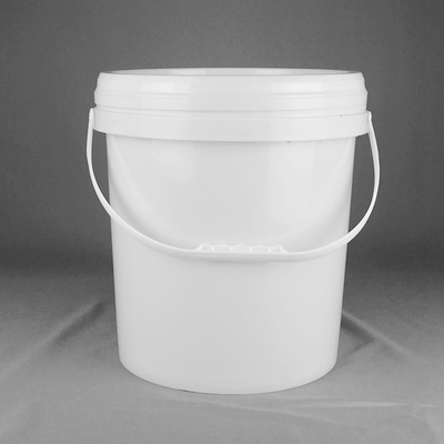 Ведро 5 галлонов 20 Ltr белое с крышкой