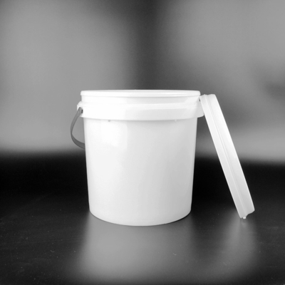 Круглое пластиковое ведро 5L с крышкой