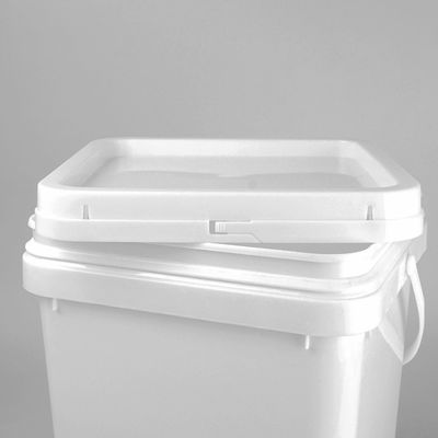 Ведро квадрата качества еды пластиковое 5 галлонов 20 литров с крышкой и ручкой