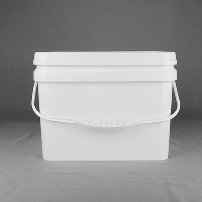 ручка ведра пластиковой упаковки игрушки 10L прямоугольная с крышкой