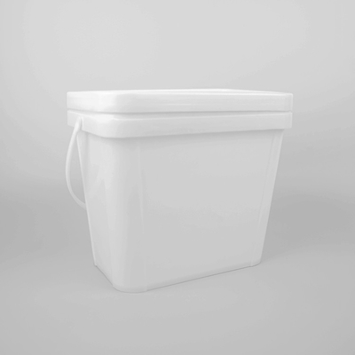 ISO9001 ведро квадрата галлона 6L аттестации 1,5 пластиковое для продукта моря