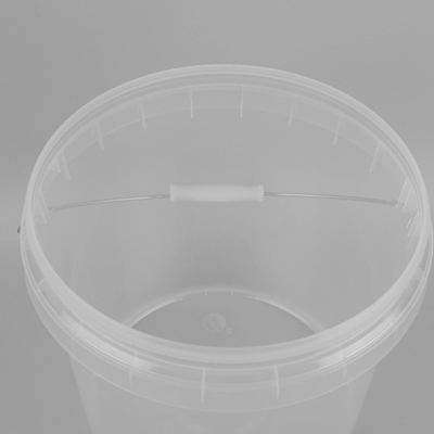 ведро ведра 10L прозрачной пластмассы 25*23*27cm пластиковое с крышкой
