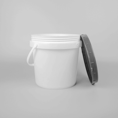 ведра игрушки высоты 8L 25cm пластиковые с цветом крышки винта изготовленным на заказ