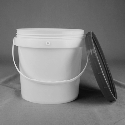 ведра игрушки высоты 8L 25cm пластиковые с цветом крышки винта изготовленным на заказ