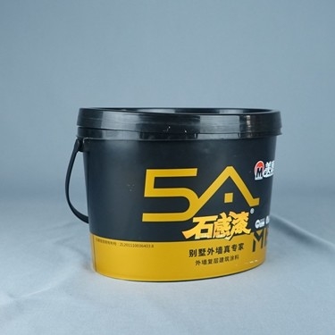 овальное пластиковое ведро 20L опорожняет ведра 5 галлонов с крышками экранирует печатание