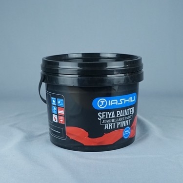 Ведра еды безопасные 1L 33oz небольшие черные пластиковые для мороженого